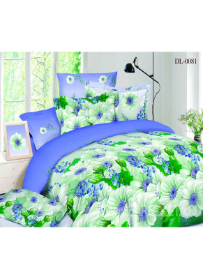 КПБ 1,5 сп сатин набивной 3D